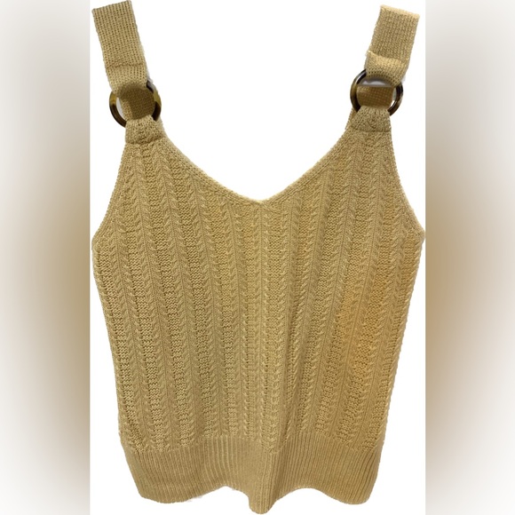 💘2 for $20💘 Boho Cable Knit Tank Top - Picture 1 of 5